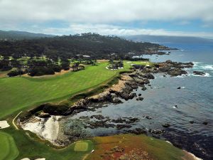 Cypress Point 17th Drone
